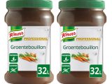 Knorr Professional – Groentebouillon Gelei (voor 32ltr) – 2x 800g