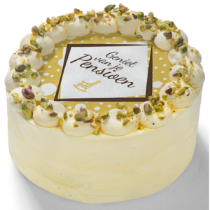 Carrot cake "Pensioen!"